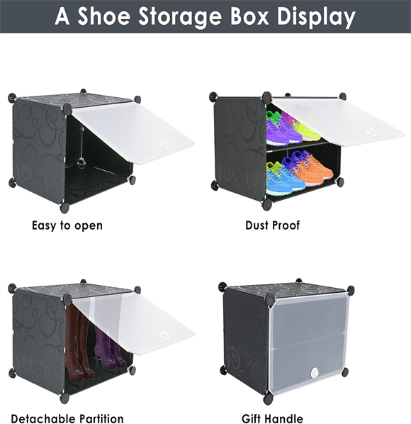plastic shoe rack